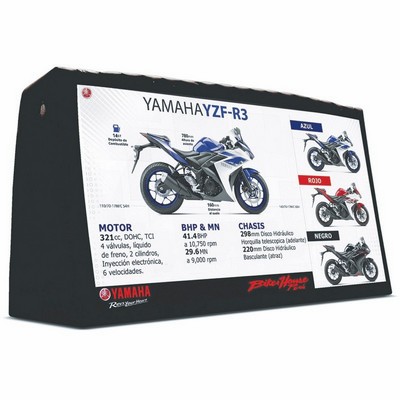 Porta-Board Inflatable Billboard 40'L x 20'H x 10'D