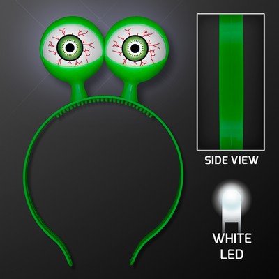 Flashing Alien Eyes LED Headband - BLANK
