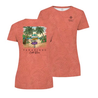 Women's Custom Cut and Sew Lightweight Short Sleeve T-Shirt