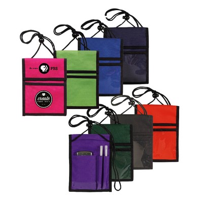 Multi-Pocket Badge Holder