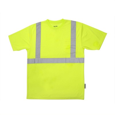 ANSI Class 2 T-Shirt w/Pocket - Imported