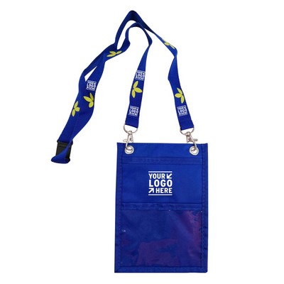 Neck Wallet Badge Holder