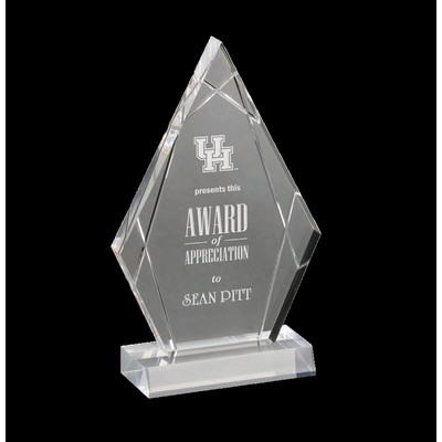 Newport Peak Acrylic Award 7 3/4"H