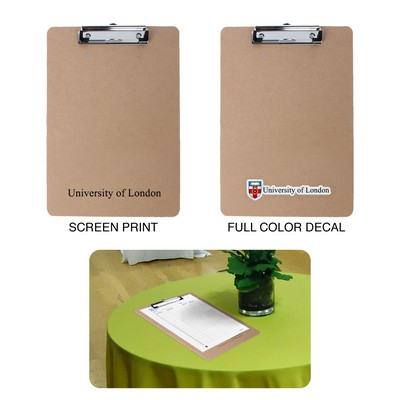 Letter Size Clipboard