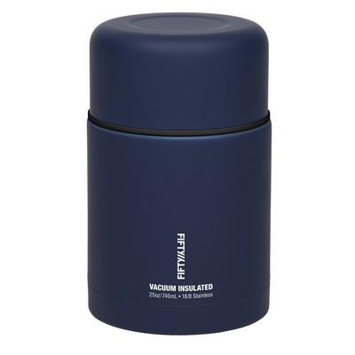 25oz Navy Food Storage Container