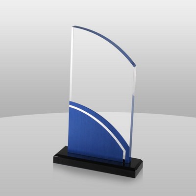 Cobalt Blue Aluminum Fusion (9 3/4" x 5" x 2")