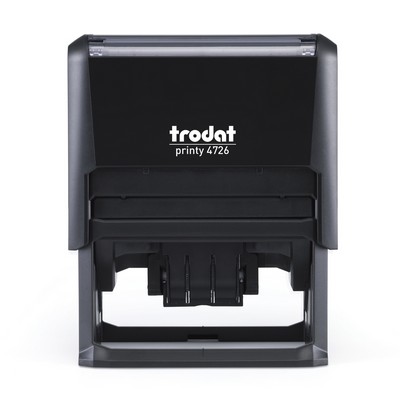 Trodat® Printy® 4726 Self Inking Date & Text Stamp w/2 Color Ink Pad