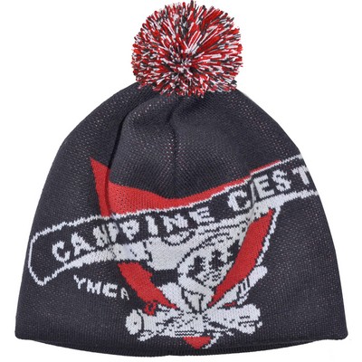 HD Motif & Logo Beanie