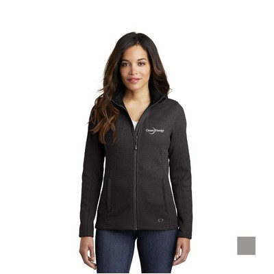 OGIO® Women's Grit Fleece Embroidered Jacket