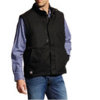 Ariat® FR Workhorse Men's Black Insulated Vest