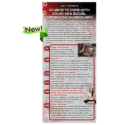 10 Ways To Cope With Covid-19 And Social Distancing In Recovery Brochure