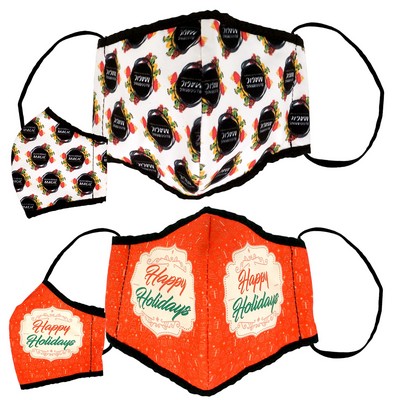 Children's Dome Full Color Fabric Face Mask