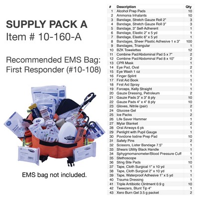 Medical Supply Pack A