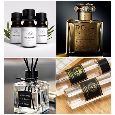 Custom Coated Paper Adhesive Sticker W/Gloss Finish