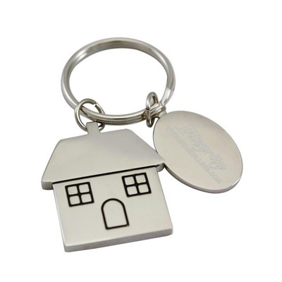House Key Tag Key Chain