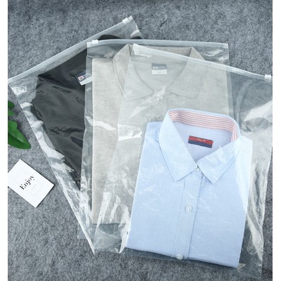 PE Zipper Bag 7C Thickness 9.84 x 11.81"