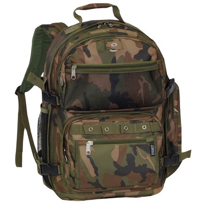 Everest® Oversize Woodland Camo Backpack, 30L