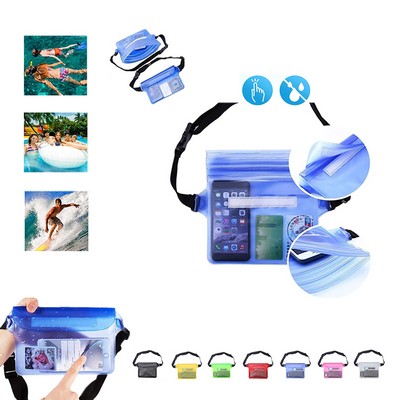 Waterproof Pouch w/Waist Strap