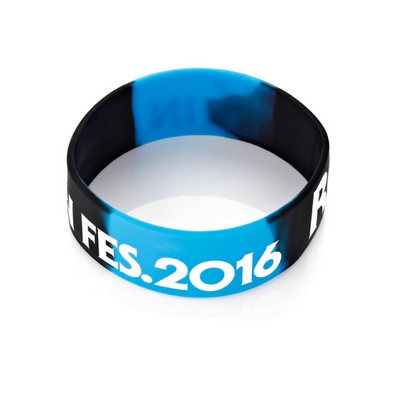 2" 1 Silicone Bracelet