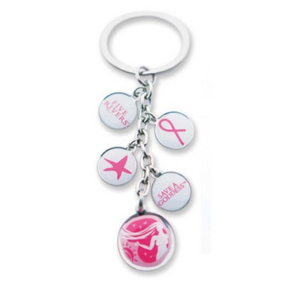 Custom Pin Pointe Dangle Key Tag