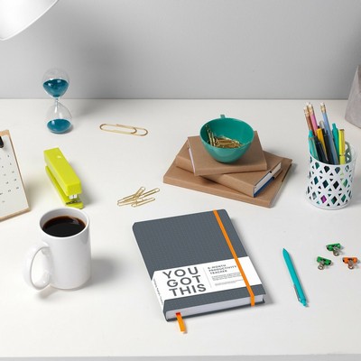 You Got This Journal - A 6-Month Productivity Tracker Dot-Grid Journal