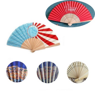 Portable Fabric Hand Fan