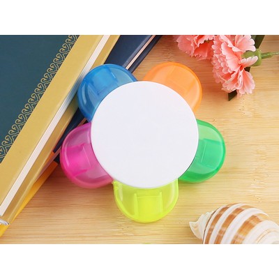 Petals Highlighters Flower Shape Watercolor Highlighter Pens