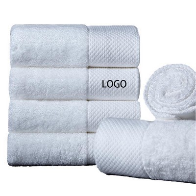 100 Percent White Cotton Towel