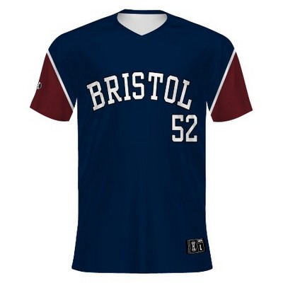 Holloway Youth FreeStyle™ Sublimated Turbo V-Neck Baseball Jersey