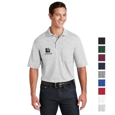 JERZEES® SpotShield™ 5.4-Ounce Jersey Knit Sport Shirt with Pocket