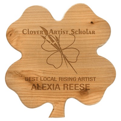 Alder Clover Plaque