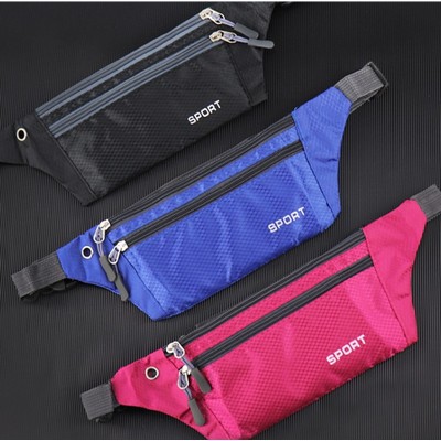 3-Zipper Fanny Pack