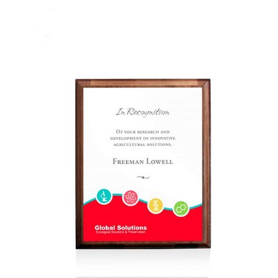 Iconic Full-Color Plaque, 8"x10"