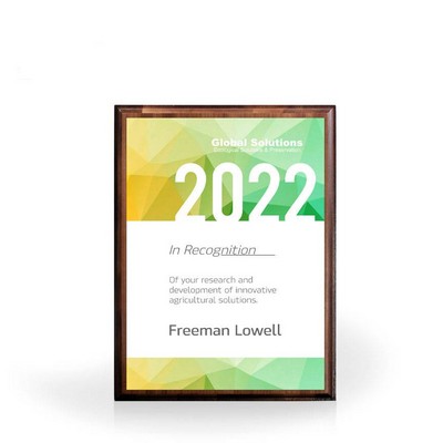 Iconic Full-Color Plaque, 9"x12"