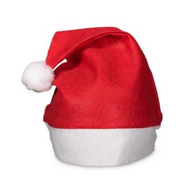 Red Felt Santa Hat(Blank)