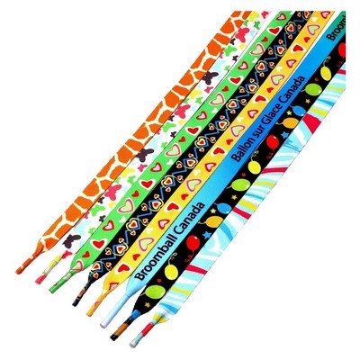 Full color shoelace