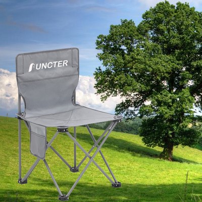 Portable Oxford Cloth Folding Camping Chair With Bag - Size XL