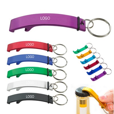 Shark Shape Aluminum Bottle/Can Opener w/Keychain