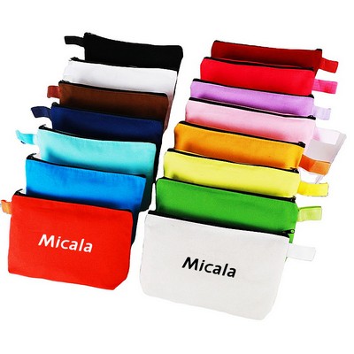 Canvas Makeup Bags
