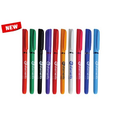 Plastic Cap & Barrel Ball Point Pen