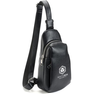 Sling Bag for Women - Small Crossbody Bags Sling Purse Fashion Cool Chest Fanny Packs Vegan Leather