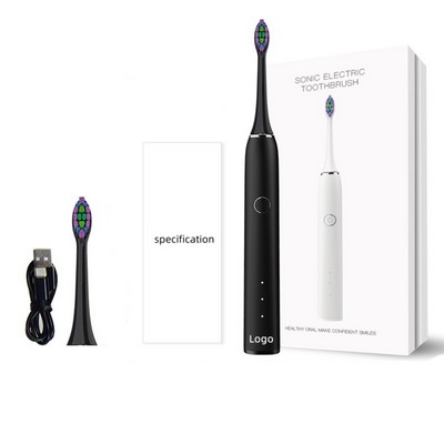 Professional Sonic Electric Toothbrush with Travel Case