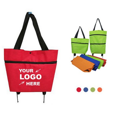 Foldable Collapsible Food Bag w/Wheels