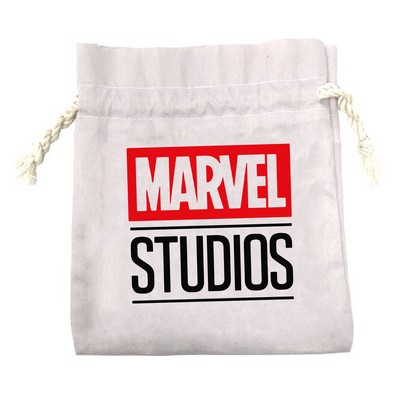 Full Color Cotton Pouch with Drawstring