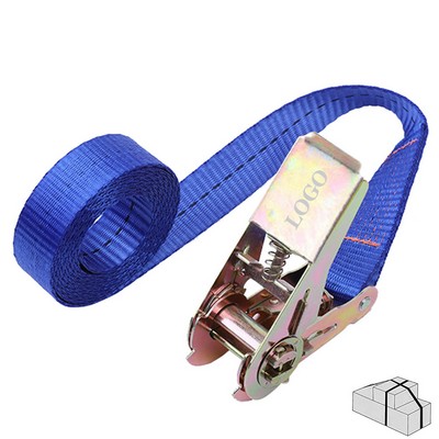 Strap Belt with Ratchet Buckle