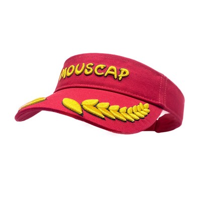3D Puff Embroidery Visor