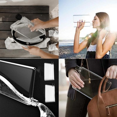 The Flat Water Bottle