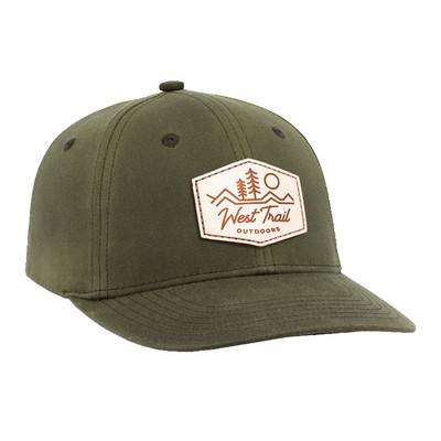 Waxed Cotton Dad Cap