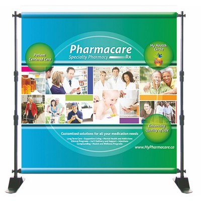 4' W x 4' H Fabric Stand