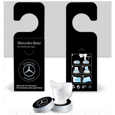 Single Push Wipes Door Hanger